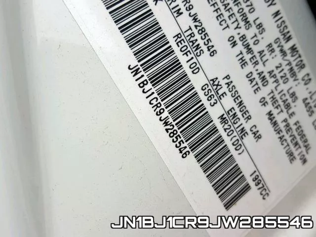 JN1BJ1CR9JW285546 фото 2