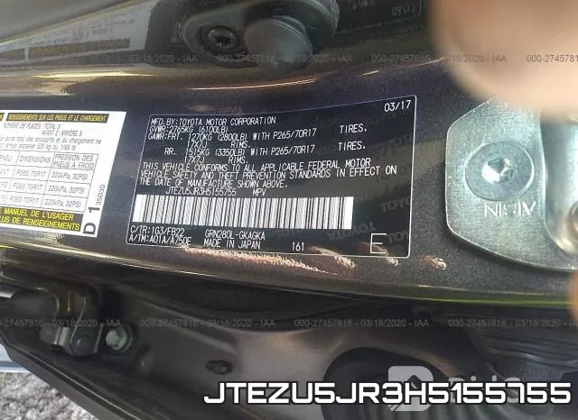 JTEZU5JR3H5155755 фото 10