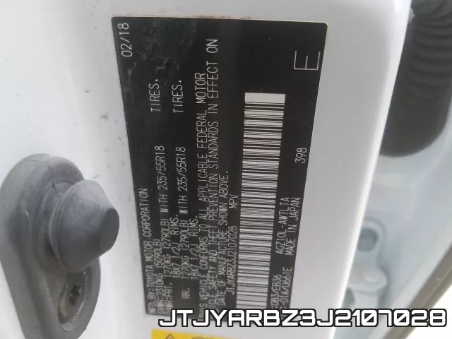 JTJYARBZ3J2107028 фото 2