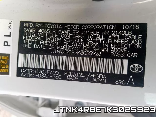 JTNK4RBE7K3025923 фото 2