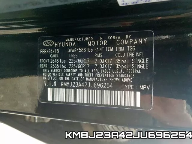 KM8J23A42JU696254 фото 2