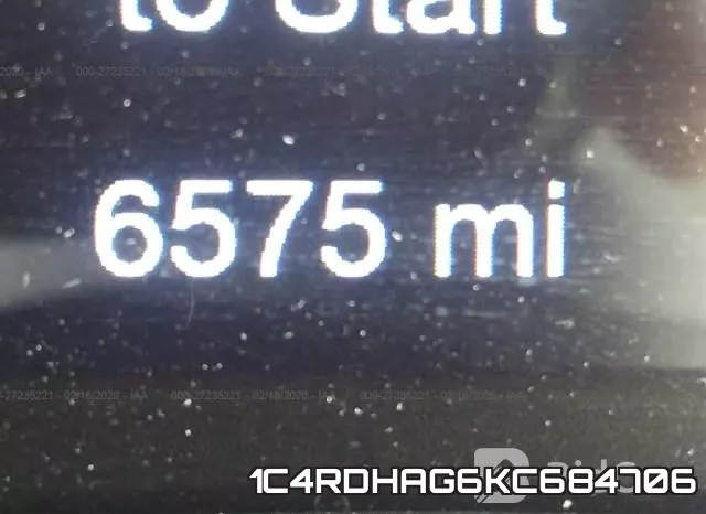1C4RDHAG6KC684706 фото 8