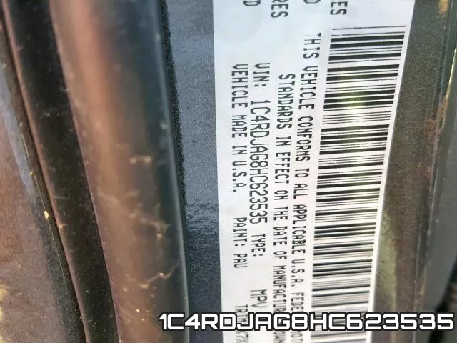 1C4RDJAG8HC623535 фото 2