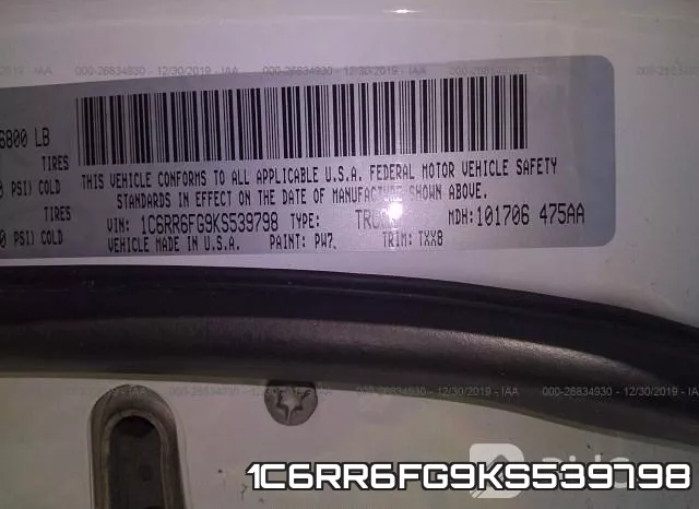 1C6RR6FG9KS539798 фото 10
