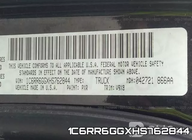 1C6RR6GGXHS762844 фото 10