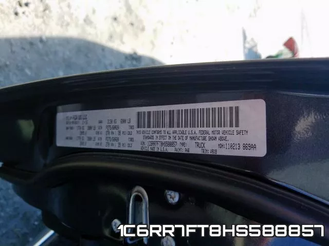 1C6RR7FT8HS588857 фото 2