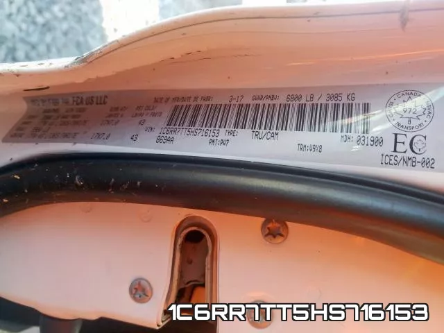 1C6RR7TT5HS716153 фото 2
