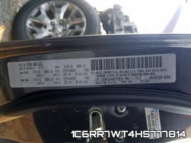 1C6RR7WT4HS777814 фото 2
