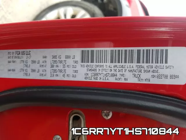 1C6RR7YT1HS710844 фото 2