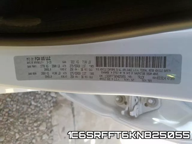 1C6SRFFT6KN825055 фото 2