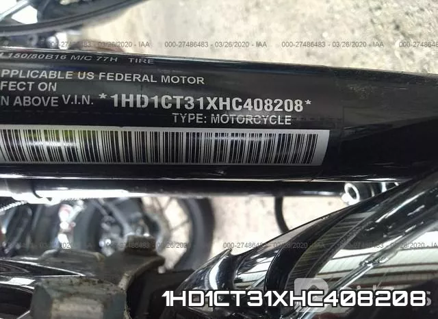 1HD1CT31XHC408208 фото 2