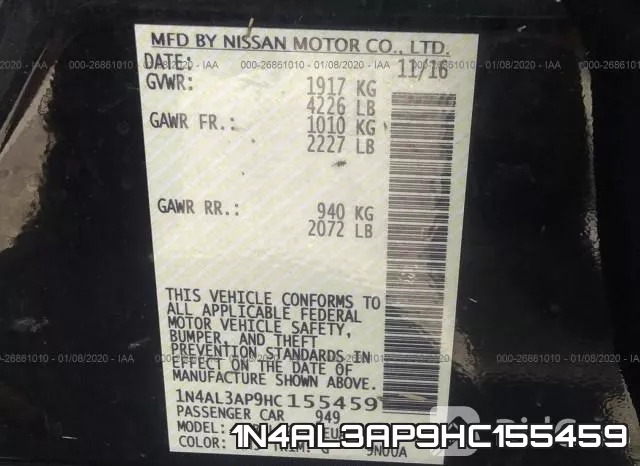 1N4AL3AP9HC155459 фото 10