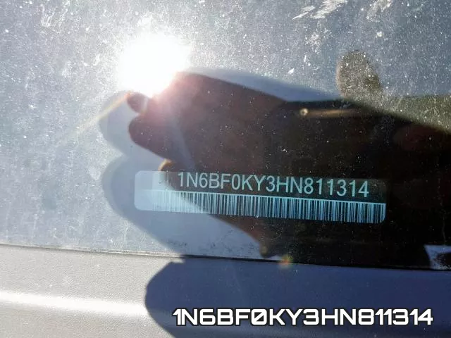 1N6BF0KY3HN811314 фото 2