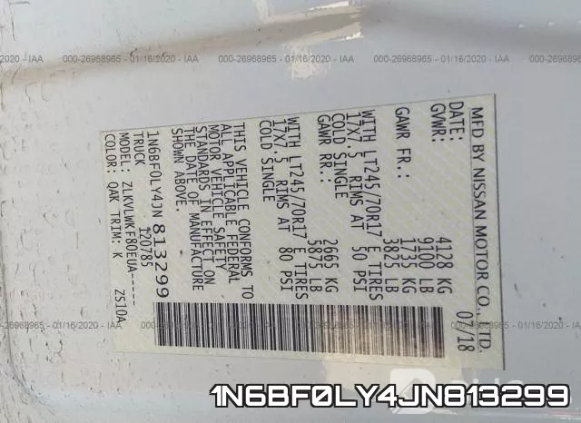 1N6BF0LY4JN813299 фото 10