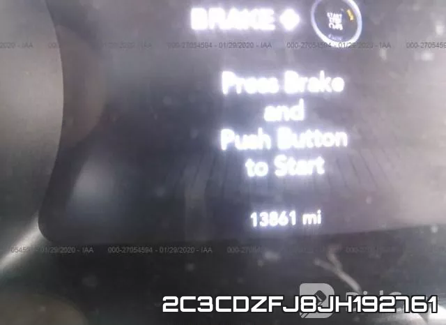 2C3CDZFJ8JH192761 фото 8