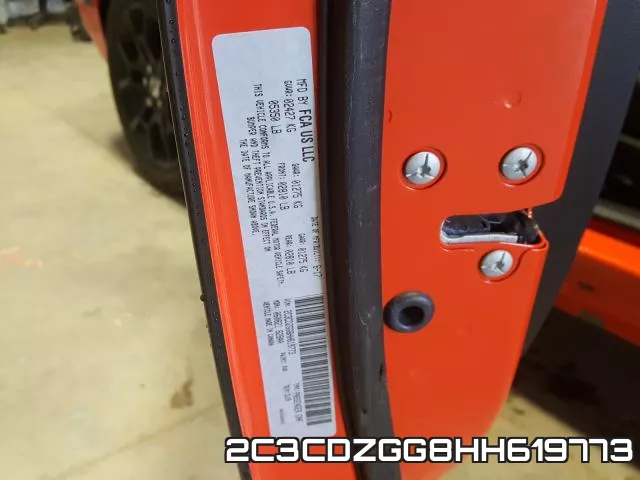 2C3CDZGG8HH619773 фото 2