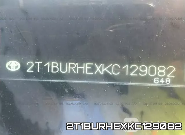 2T1BURHEXKC129082 фото 10