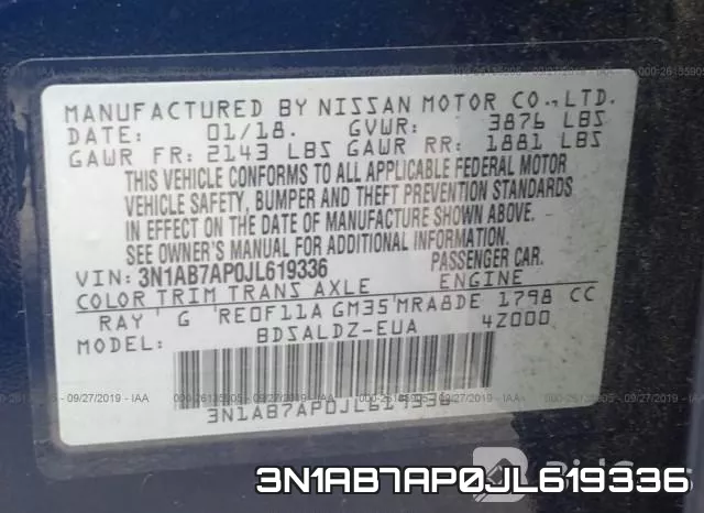 3N1AB7AP0JL619336 фото 10