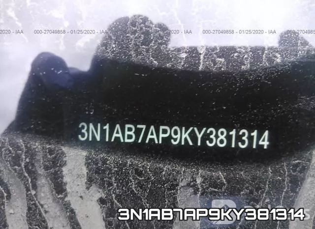 3N1AB7AP9KY381314 фото 10