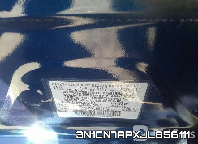 3N1CN7APXJL856111 фото 10