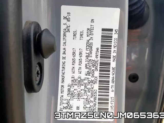 3TMAZ5CN0JM065363 фото 2