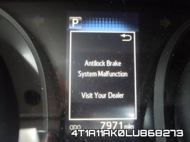 4T1A11AK0LU868273 фото 9