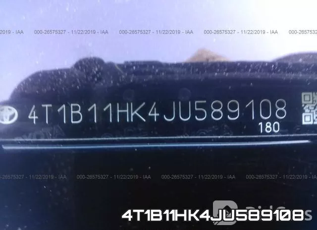 4T1B11HK4JU589108 фото 10
