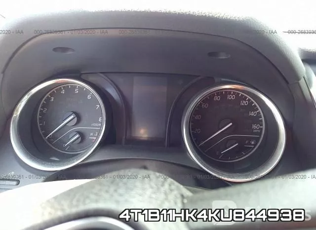 4T1B11HK4KU844938 фото 8