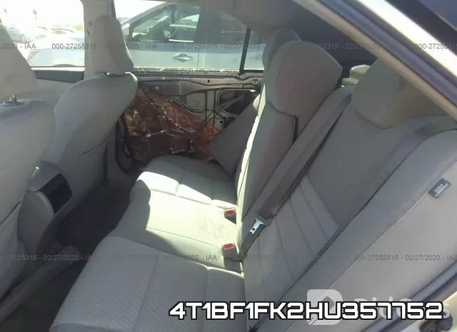 4T1BF1FK2HU357752 фото 9