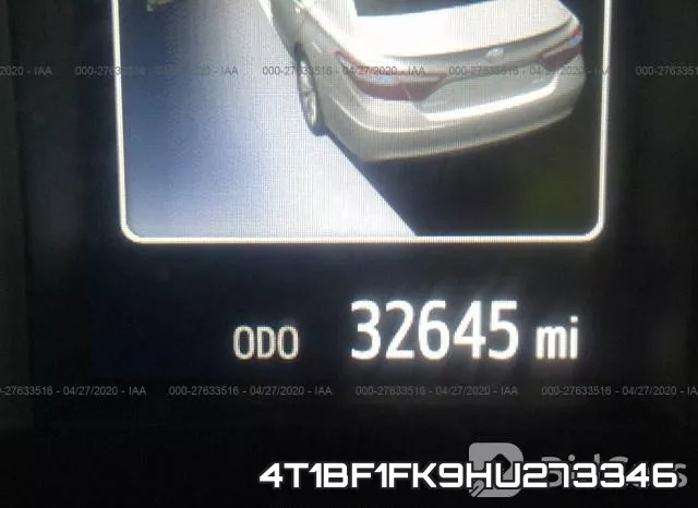 4T1BF1FK9HU273346 фото 8