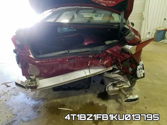 4T1BZ1FB1KU013795 фото 10