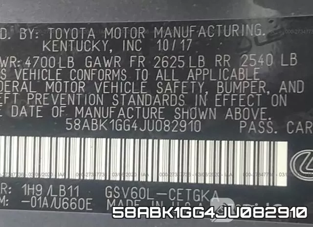 58ABK1GG4JU082910 фото 10
