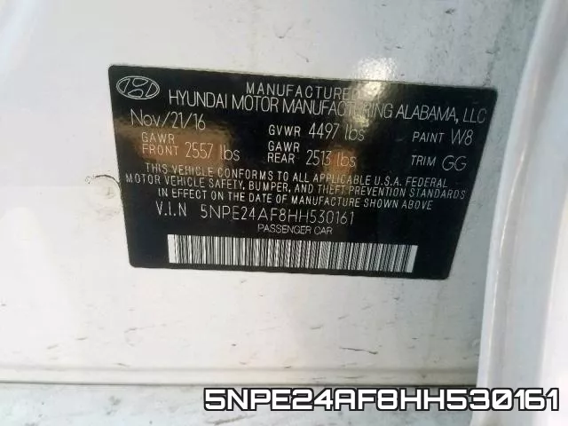 5NPE24AF8HH530161 фото 2