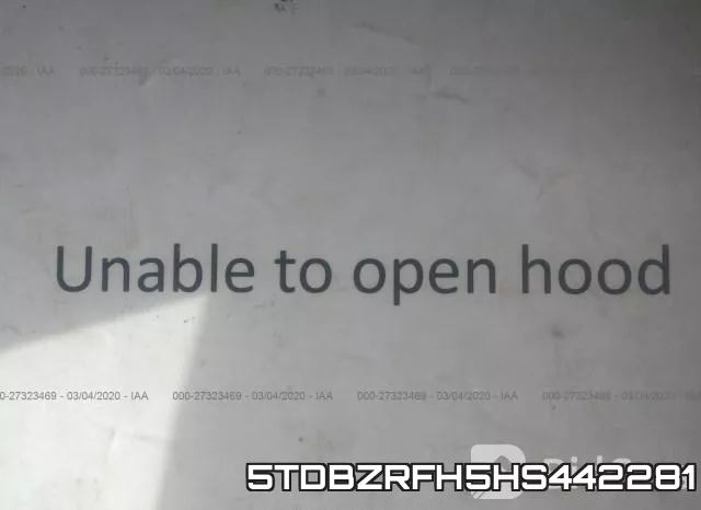 5TDBZRFH5HS442281 фото 2