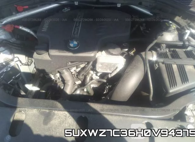 5UXWZ7C36H0V94375 фото 2