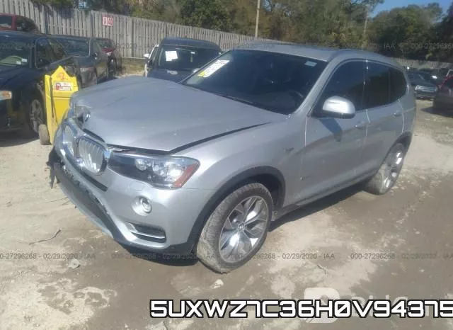 5UXWZ7C36H0V94375 фото 3