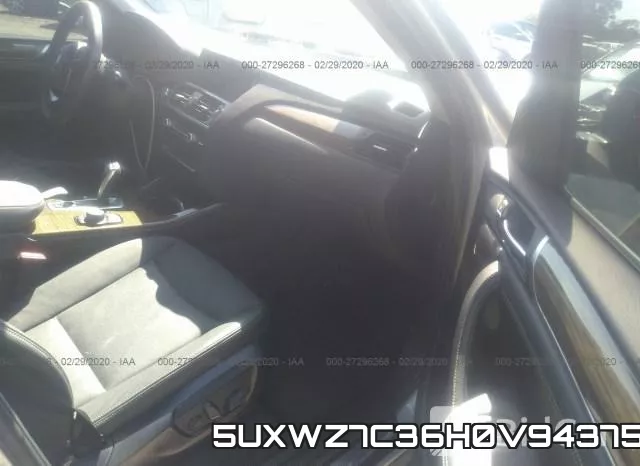 5UXWZ7C36H0V94375 фото 6