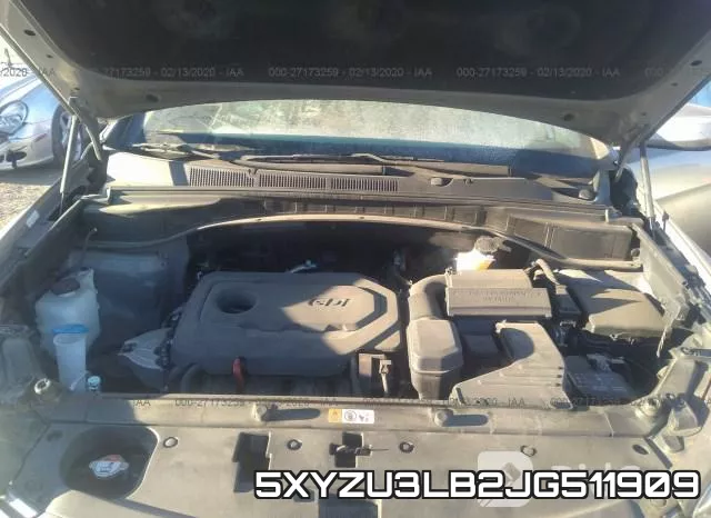 5XYZU3LB2JG511909 фото 2