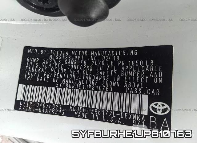 5YFBURHE1JP810763 фото 10