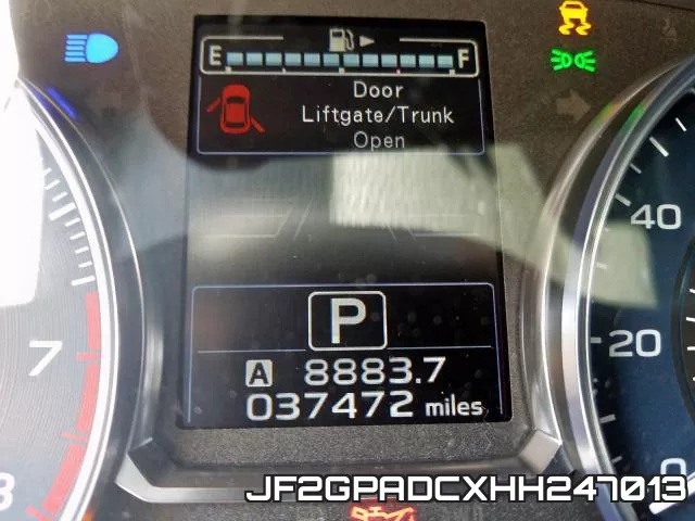 JF2GPADCXHH247013 фото 9