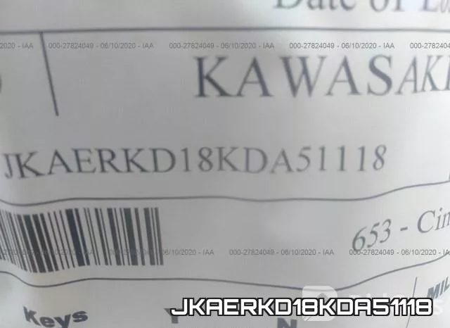 JKAERKD18KDA51118 фото 2