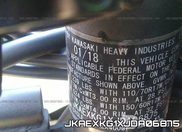 JKAEXKG1XJDA06875 фото 2