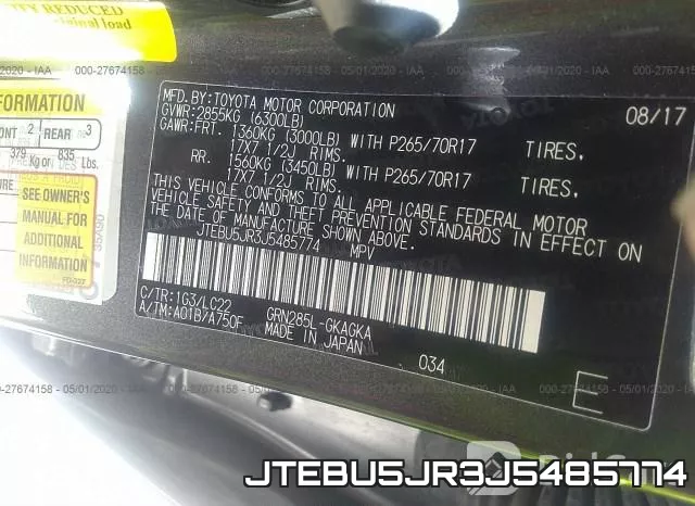 JTEBU5JR3J5485774 фото 10