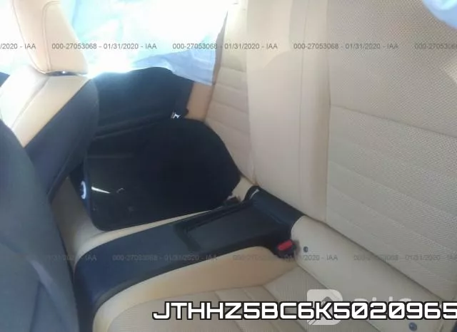 JTHHZ5BC6K5020965 фото 9