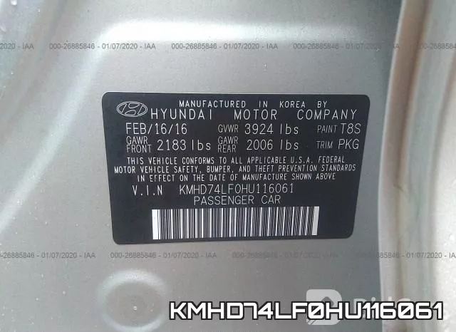 KMHD74LF0HU116061 фото 10