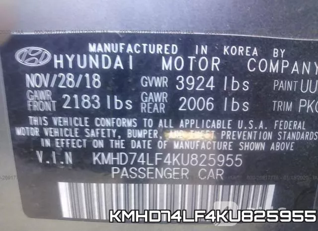 KMHD74LF4KU825955 фото 10