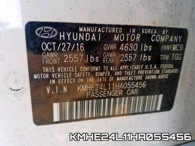 KMHE24L11HA055456 фото 2