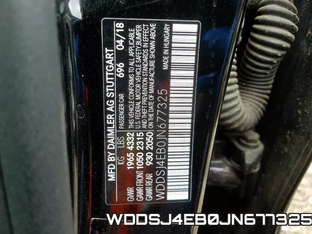 WDDSJ4EB0JN677325 фото 2