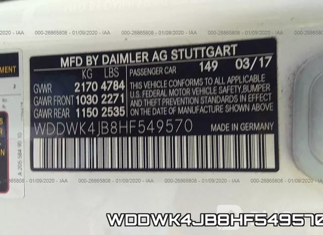 WDDWK4JB8HF549570 фото 10