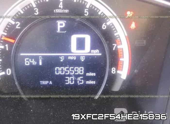 19XFC2F54HE215836 фото 8